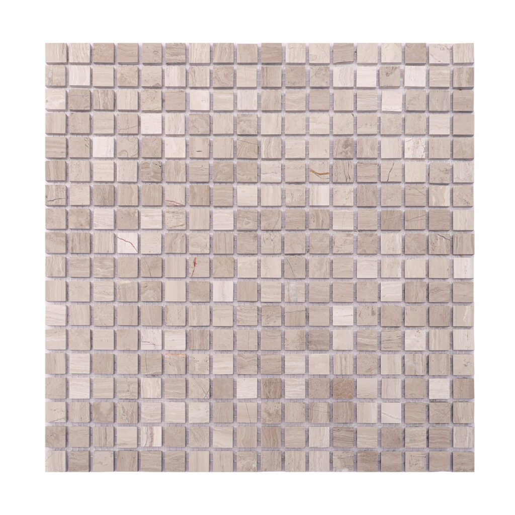 Marmormosaikfliesen – Quadrate, für Böden