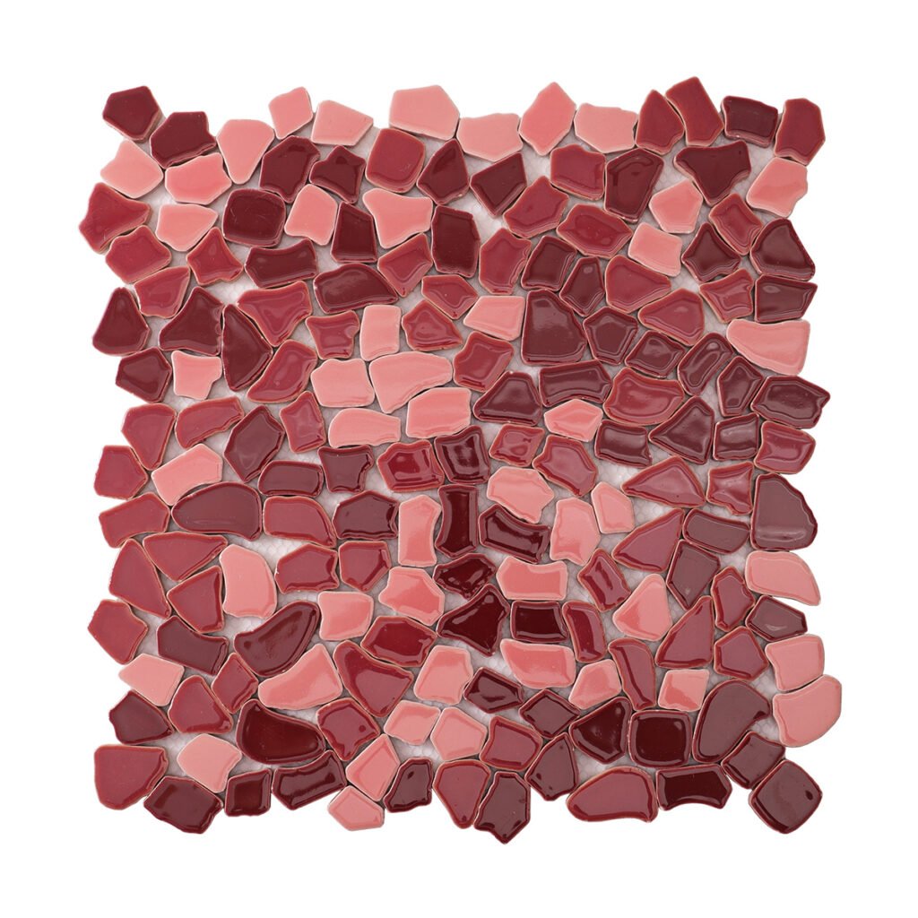 Keramikmosaikfliesen – Crackle-Oberfläche