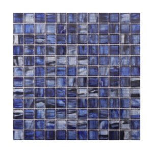 Translucence Navy Fired Erath Glass Mosaic Tiles 23mm*23mm