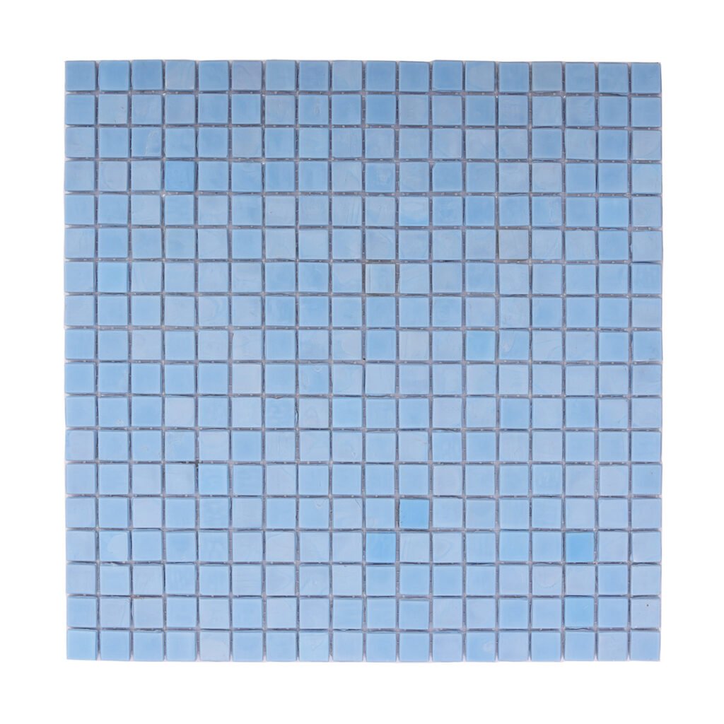 Glasmosaikfliesen – Himmelblau, für Pools