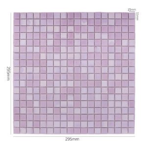 Glasmosaikfliesen – Violett, für Wände – BJ-283D5732102E
