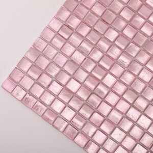 Piastrelle a mosaico in vetro – rosa – BJ-4729E2C2C5A9
