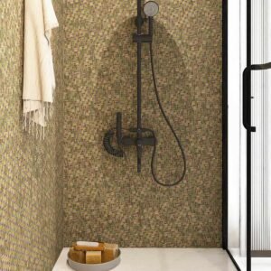 Mosaïque en verre – vert — BJ-0E89167040D7