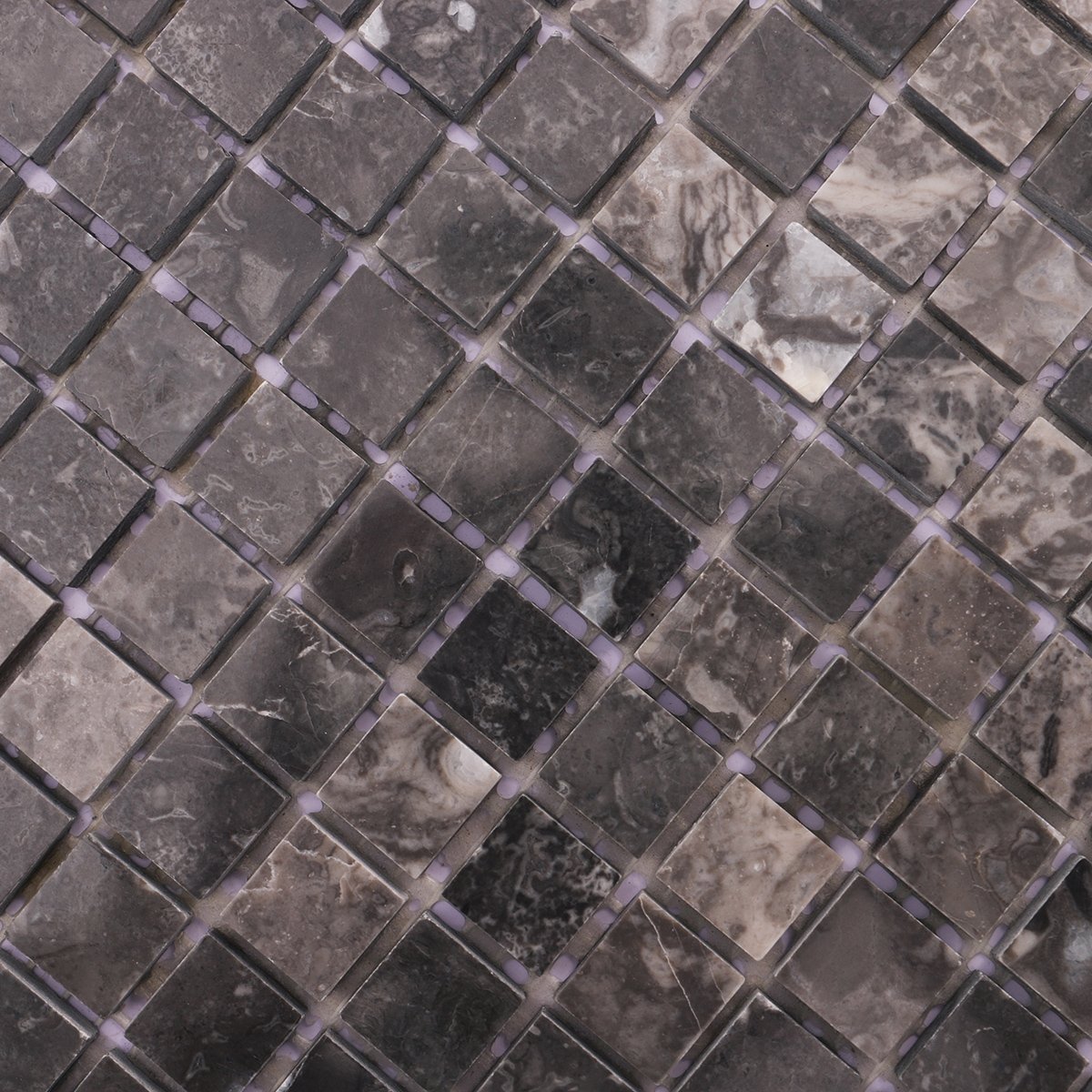 Detailed view showing the natural slate variations in dark gray.