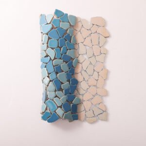 Piastrelle a mosaico in ceramica – crackle, per pavimenti