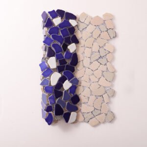 Piastrelle a mosaico in ceramica – blu