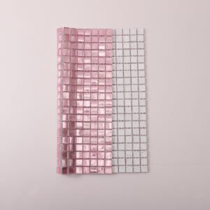 Piastrelle a mosaico in vetro – rosa – BJ-4729E2C2C5A9