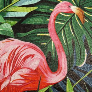Mosaïque en verre – pour mur — BJ-182F522413CE