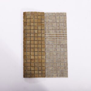 Piastrelle a mosaico in vetro – marrone, quadrato, per pavimenti – BJ-742EA864052E