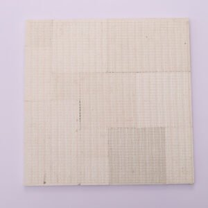 Piastrelle a mosaico in marmo – beige, quadrato, 3D, per pareti