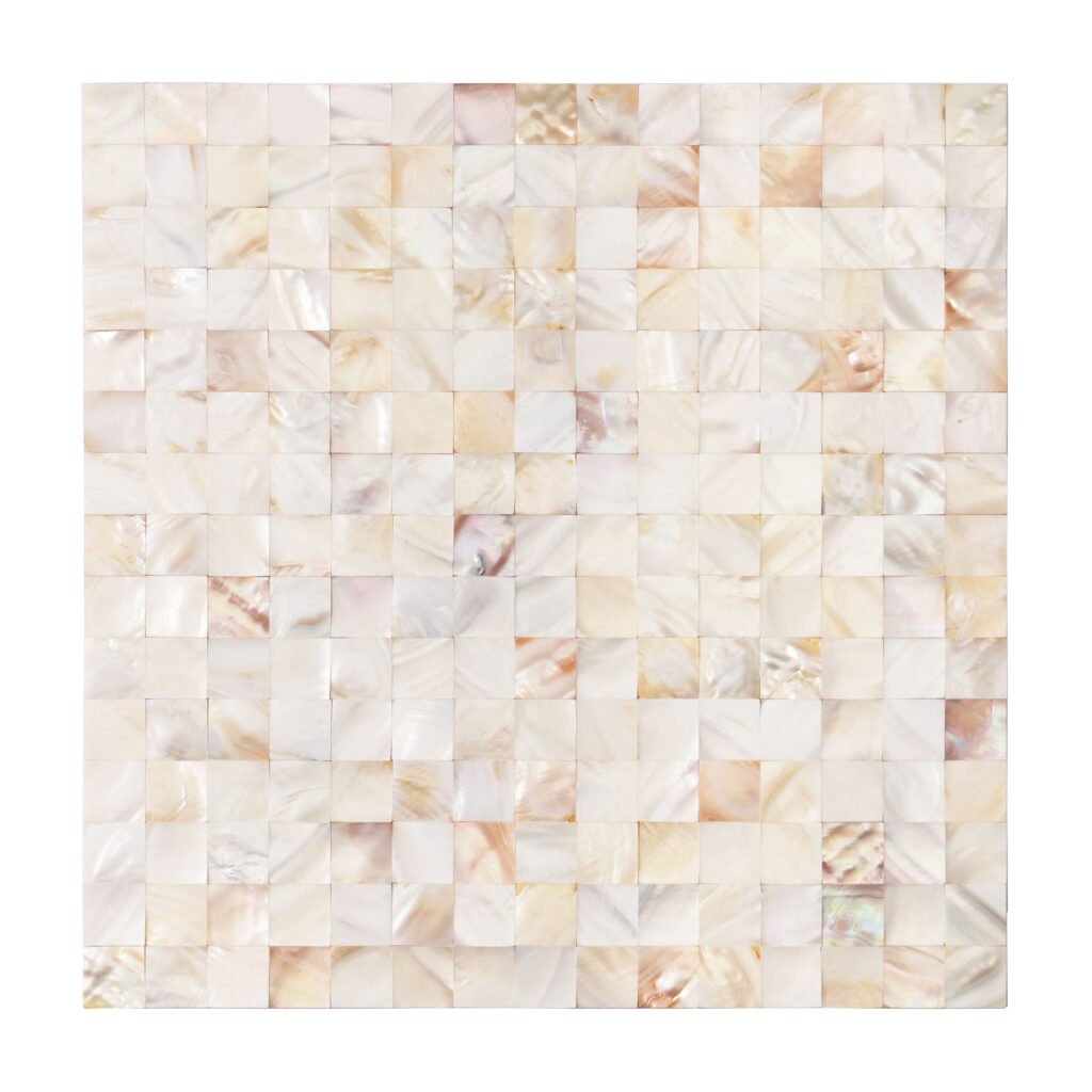 Mosaïque en nacre – carré — BJ-C9DF0EE436B1