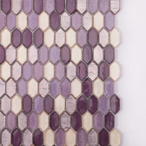 Mosaico de vidrio – morado, para pared — BJ-508CA6EAFE92