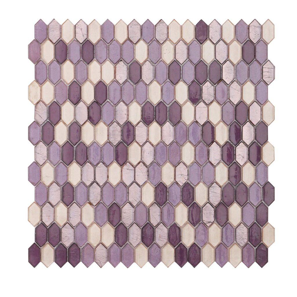 Mosaico de vidrio – morado, para pared — BJ-508CA6EAFE92