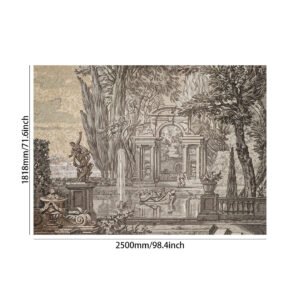 Giardino europeo Vintage fatto a mano in vetro piastrelle di mosaico