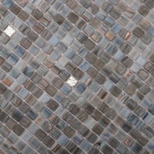 Mosaico de vidrio – gris, formato mini