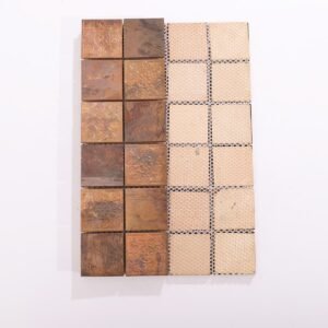Piastrelle a mosaico – rame, floreale, per pareti