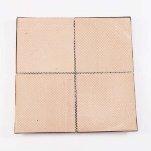 Mosaikfliesen aus Edelstahl – Roségold, 3D-Struktur, für Wände – BJ-223863B2350F