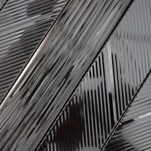 Piastrelle a mosaico in acciaio inossidabile – nero, a specchio – BJ-0659DA3DA1E8