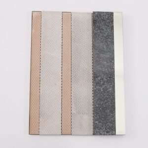 Mosaico de acero inoxidable – negro / plateado
