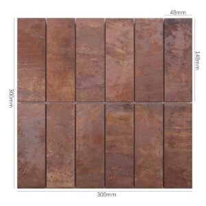 Piastrelle a mosaico – rame – BJ-95709B827A60