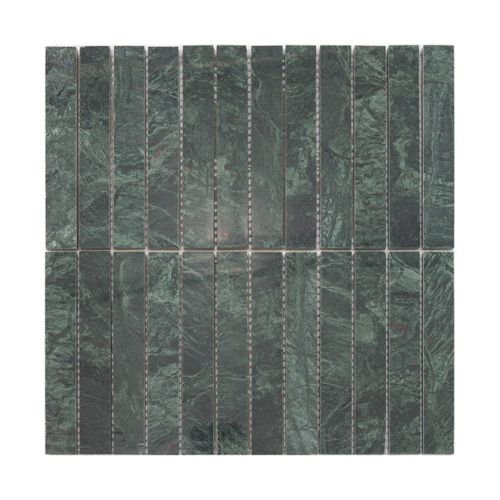 Piastrelle a mosaico in marmo – verde, per doccia