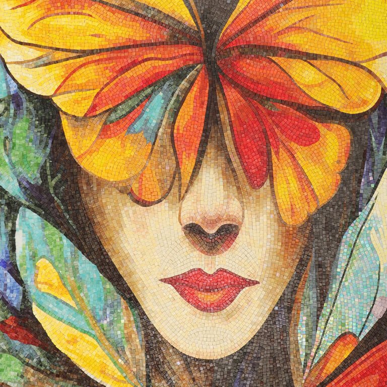 Glass Line Scale Mosaic Murals and Decorative Panels | FStiles
