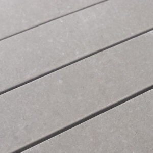 Piastrelle a mosaico in marmo – grigio chiaro / grigio, lineare, per pareti