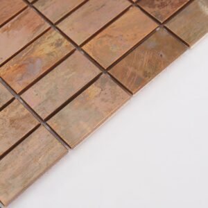 Piastrelle a mosaico – rame, rettangolare, per pareti – BJ-575D3B52014B