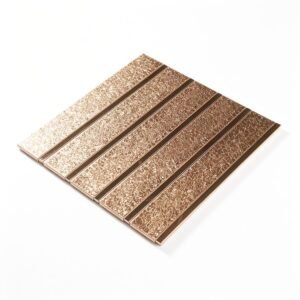 Mosaico de acero inoxidable – formato alargado, para pared