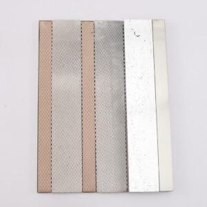 Mosaico de acero inoxidable – plateado, cepillado — BJ-E01941773439