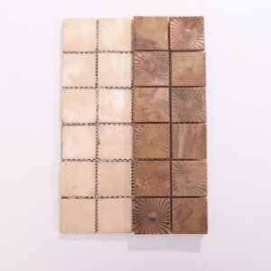 Mosaikfliesen – Kupferfarben, für Fliesenspiegel – BJ-C086839119A5